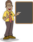 african-american-teacherblack-boardblack-teacherclassroomeducation-frcnbw-clipart