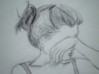 Drawing Of A Sad Girl Sad Girl Sad Girl Drawing And Sad On Pinterest