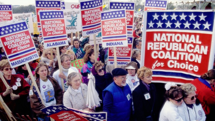 National Republican Coalition for Choice Demonstration