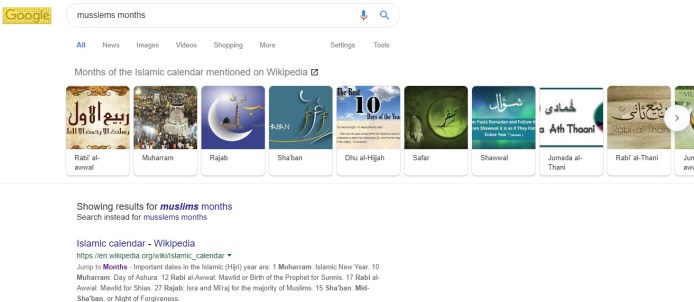 SophieWrongOrderMonths